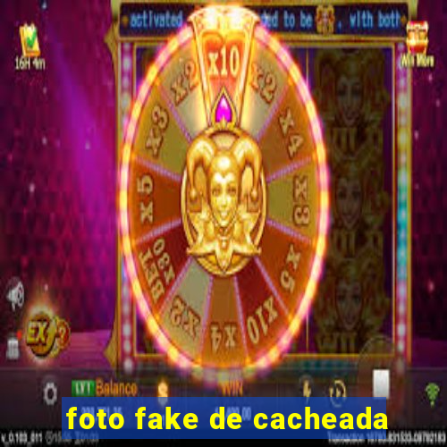 foto fake de cacheada