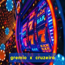 gremio x cruzeiro ao vivo hd