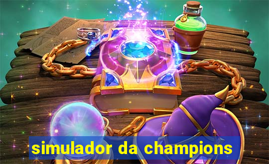 simulador da champions