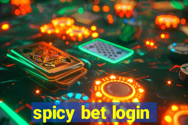 spicy bet login