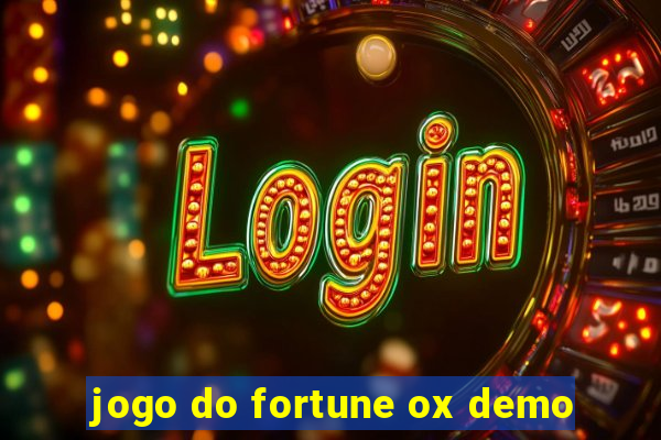 jogo do fortune ox demo